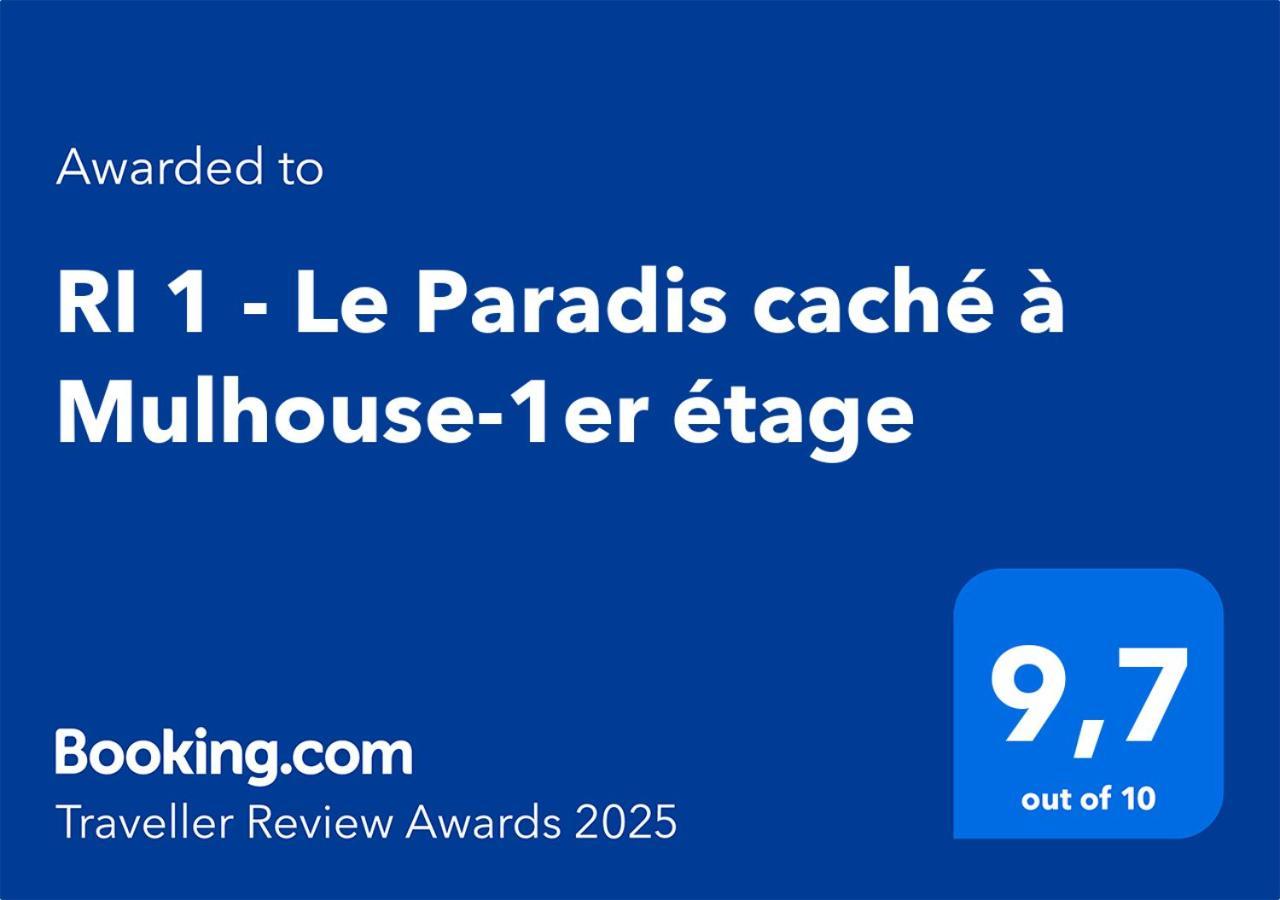 Ri 1 - F3 Le Paradis Cache A Mulhouse-1 A 5 Personnes Exterior photo